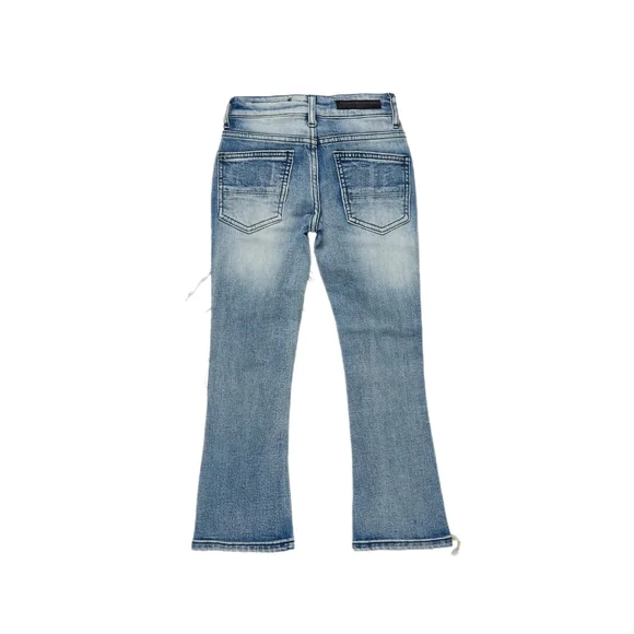 Rockstar Original Boys Distressed Flare Denim Jeans, Size 16 - Picture 2 of 3